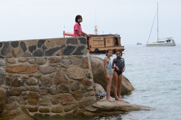 Les filles Emma, Émilie et Linly